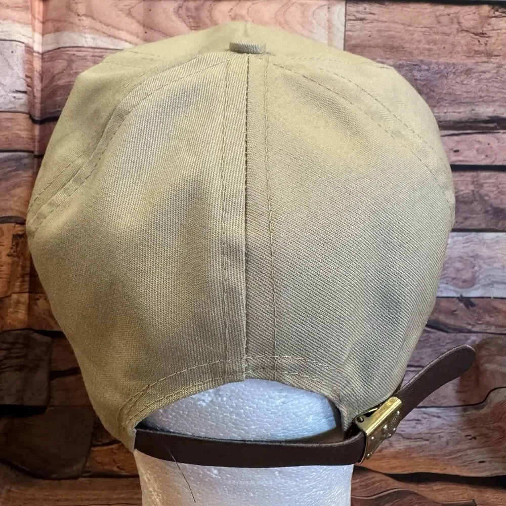 Vintage SPS Southwestern Public Service Company Hat Made USA Leather Strap Back